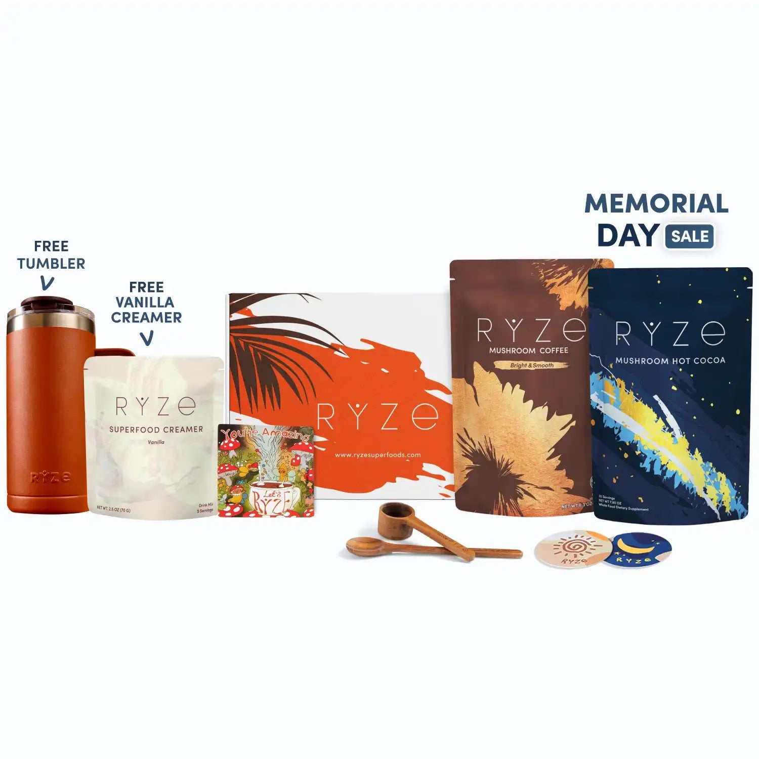 Day + Night Bundle (Coffee + Cocoa) - Clean Energy Coffee