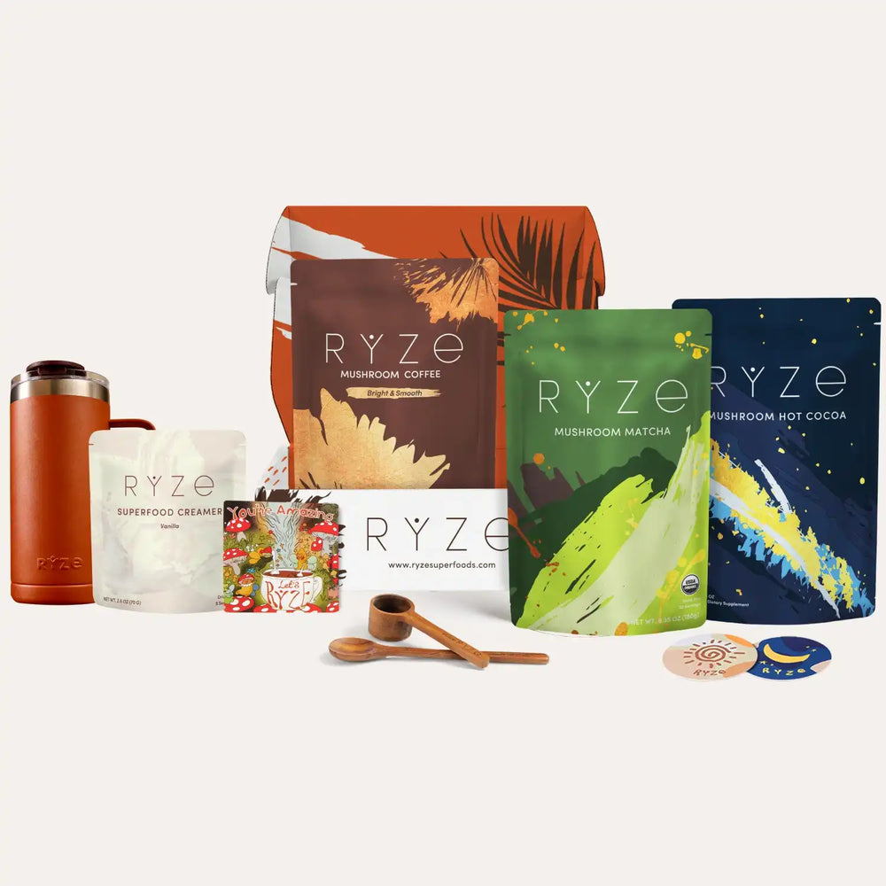 Ultimate Day + Night Bundle (Coffee + Matcha + Cocoa) - Morning Focus Coffee