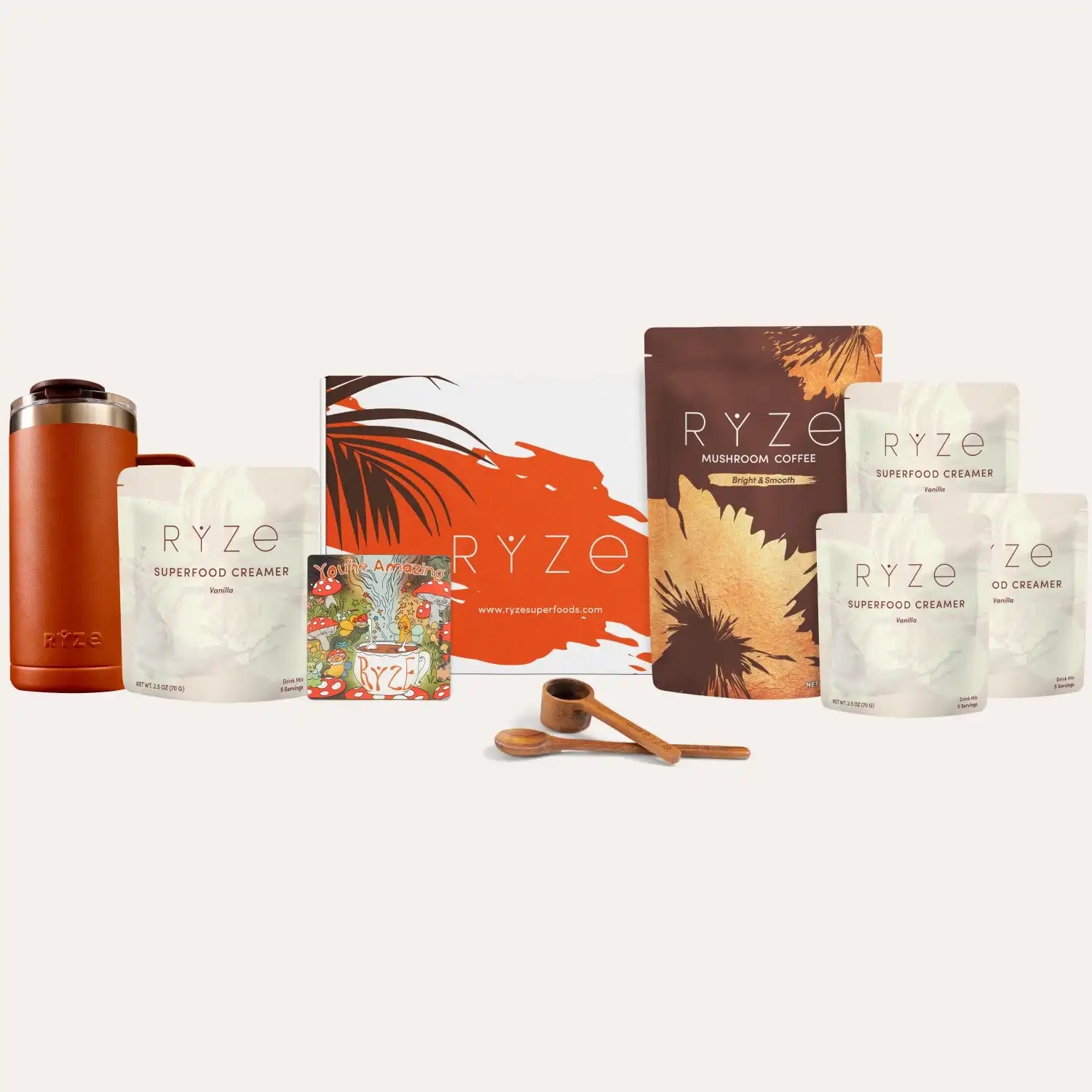Ultimate RYZE Vanilla Latte Bundle (Vanilla Creamer + Coffee) - Better Brew for Daily Routine