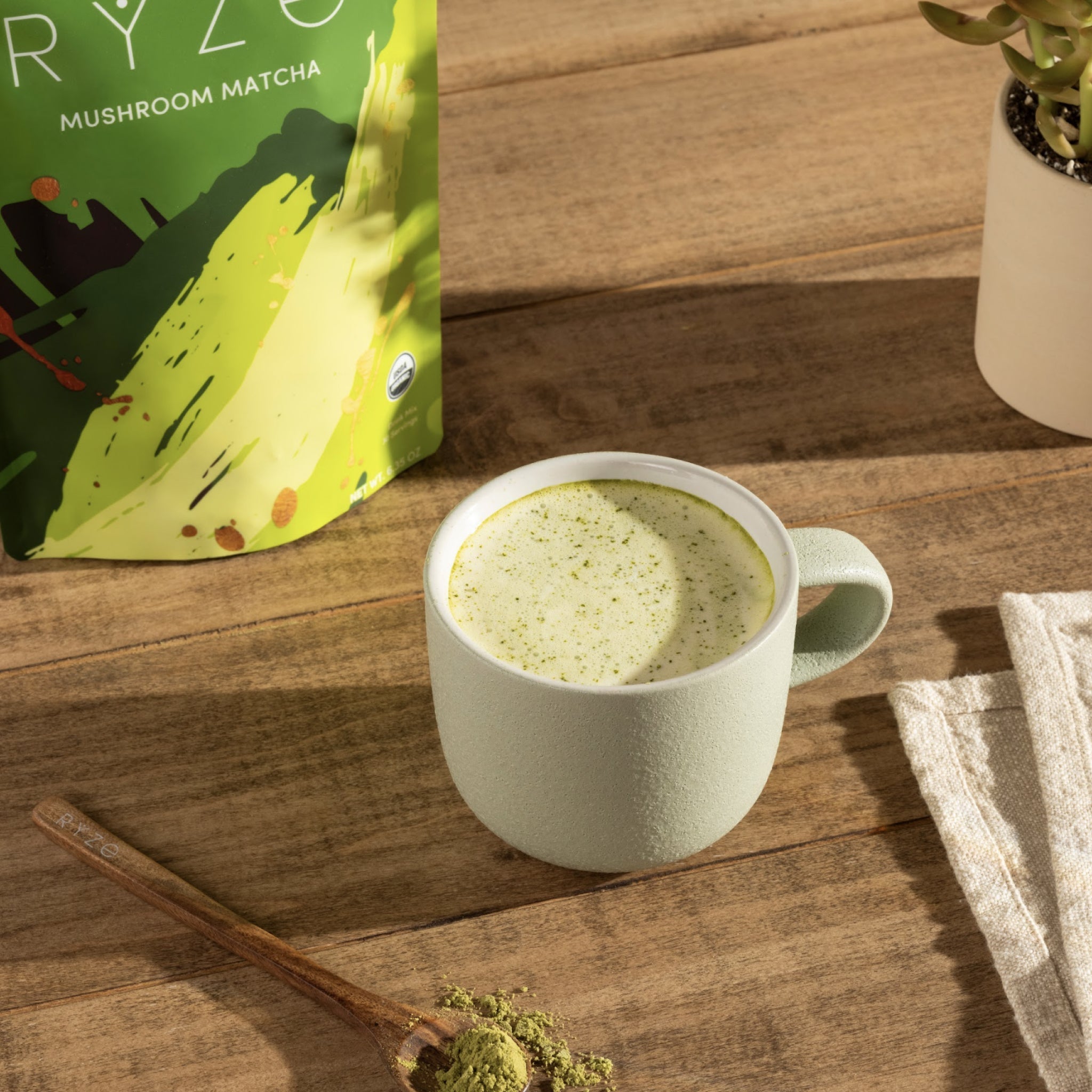 Mushroom Matcha (30 Servings) - Adaptogenic Coffee Blend